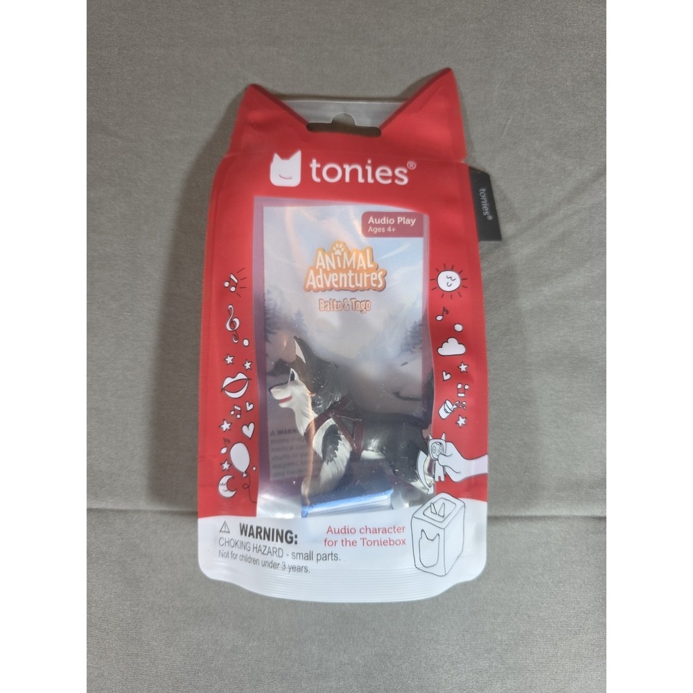 Tonies Animal Adventures: Balto & Togo Audio Play Figurine